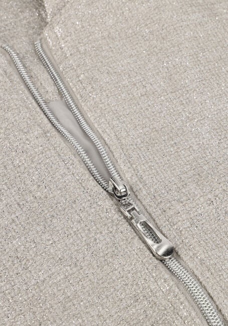 Zilverkleurig INDIAN BLUE JEANS Vest TWEED BOMBER - large