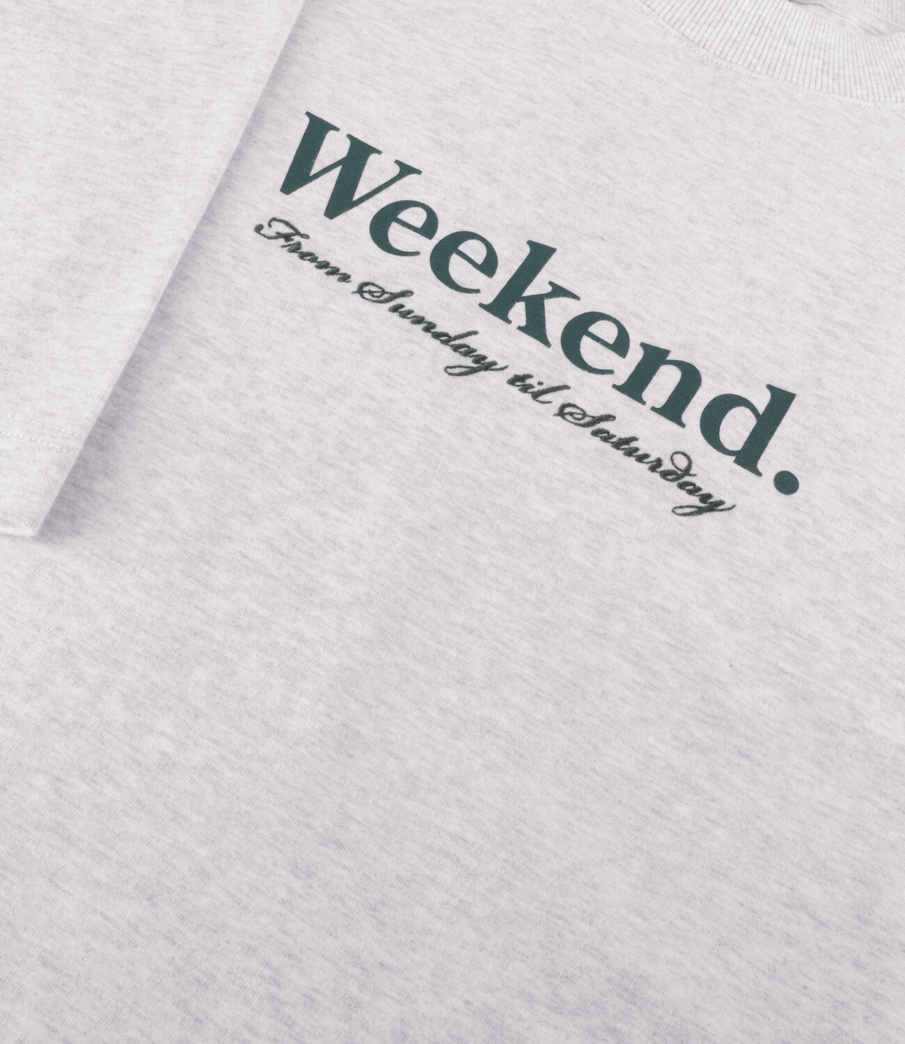 Grijze POCKIES T-shirt WEEKEND TEE - large