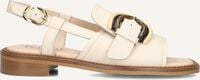 Beige PERTINI Platte sandalen 35151 - medium