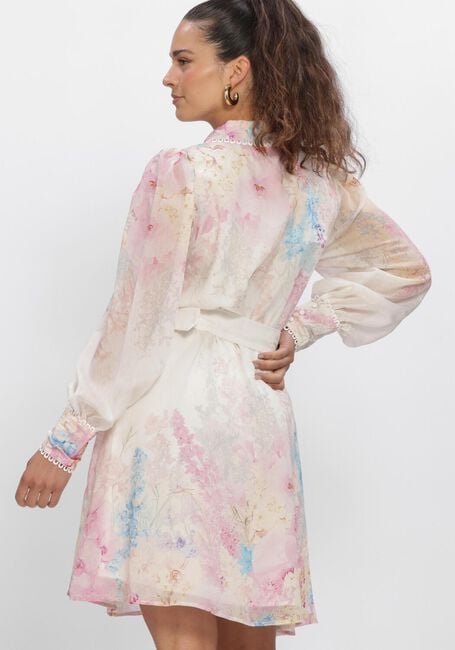 Roze Y.A.S. Jurken YASFLORENCE LS DRESS S. - large