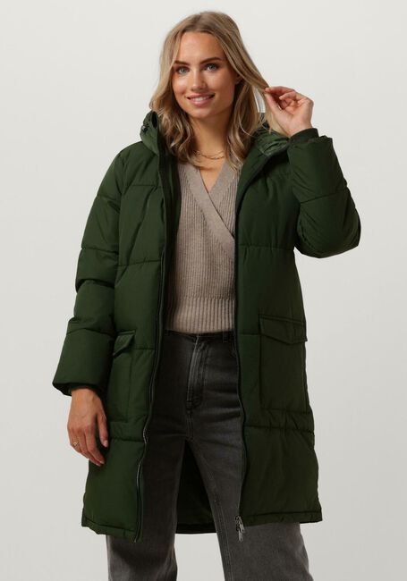 Groene OBJECT Gewatteerde jas OBJZHANNA L/S JACKET NOOS Omoda