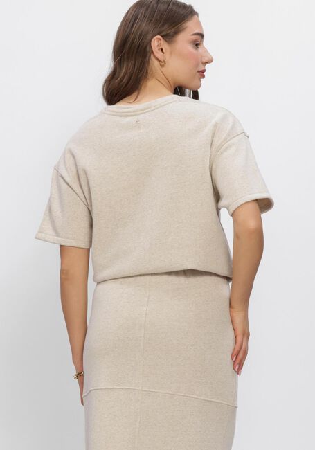 Zand NUKUS Trui ROOS PULLOVER LUREX - large