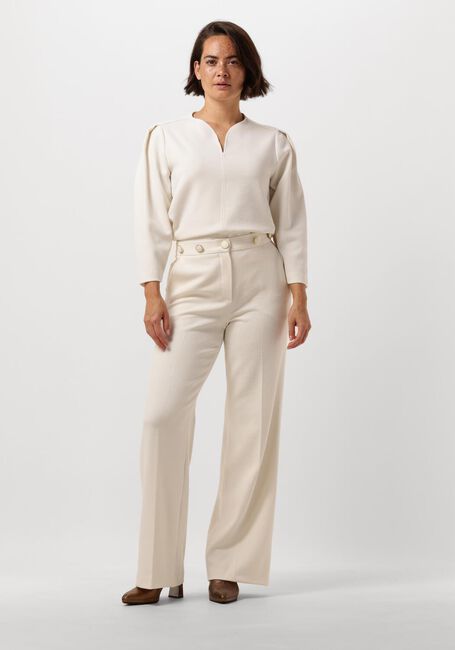 Ecru CAROLINE BISS Pantalon 4585 - large