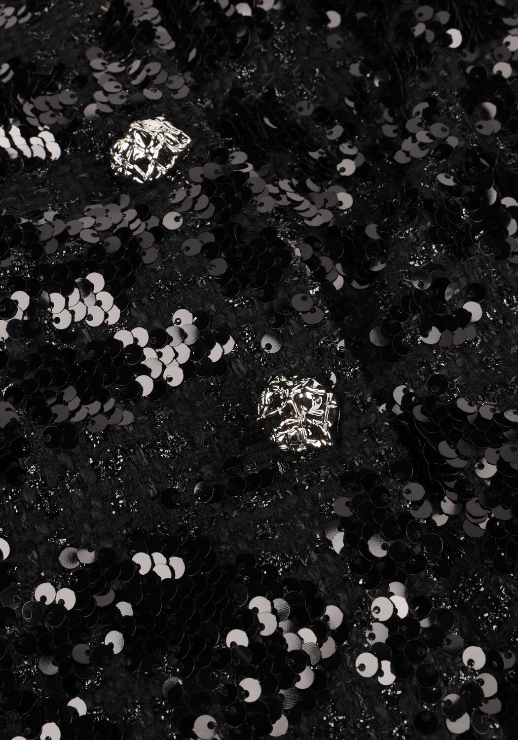 Zwarte SECOND FEMALE Top FLAKES TOP - large