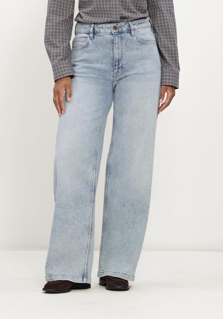 Lichtblauwe MODSTR&Ouml;M Wide jeans CILLEMD JEANS - large