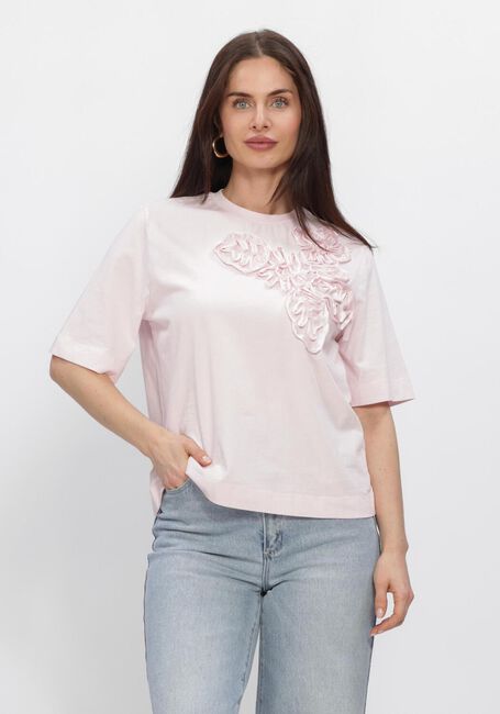 Roze Y.A.S. T-shirt YASVISELY SS TEE - large