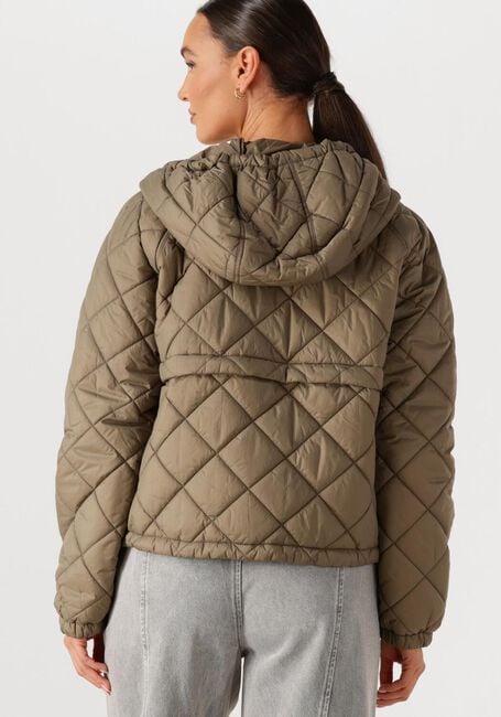 Khaki WITHBLACK Gewatteerde jas WBLASTRID QUILTED JACKET - large