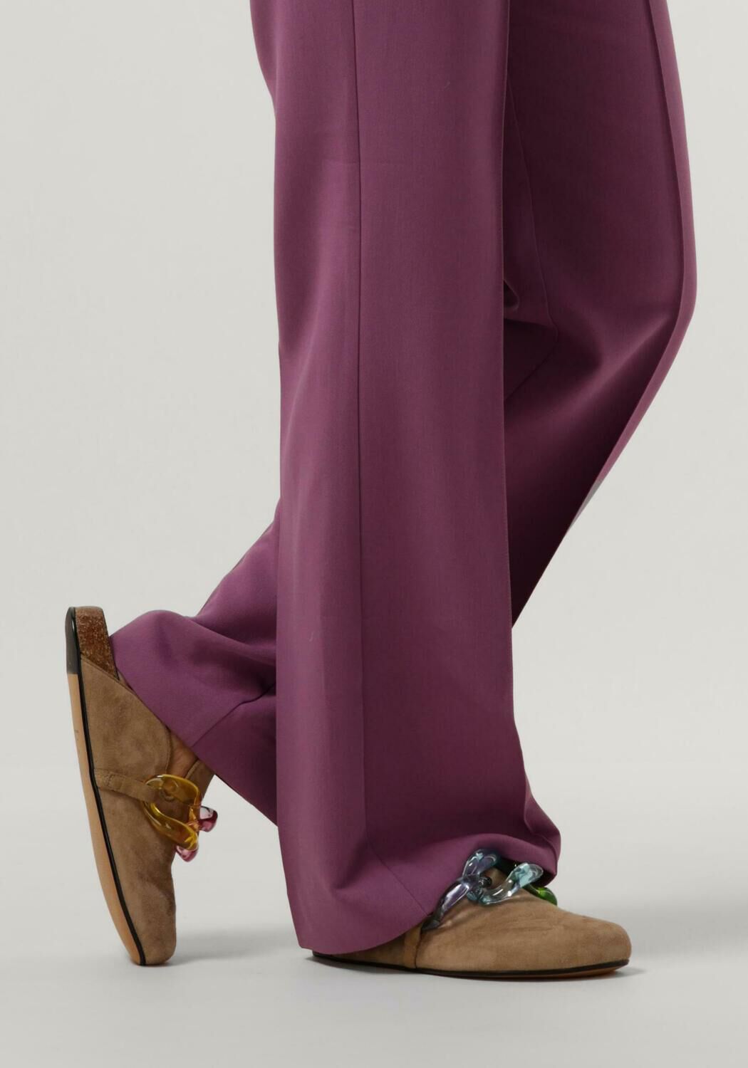 Taupe KURT GEIGER LONDON Instappers OZARK CHAIN - large