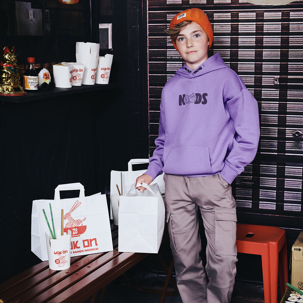 Taupe Z8 Cargobroeken KRUZ - large