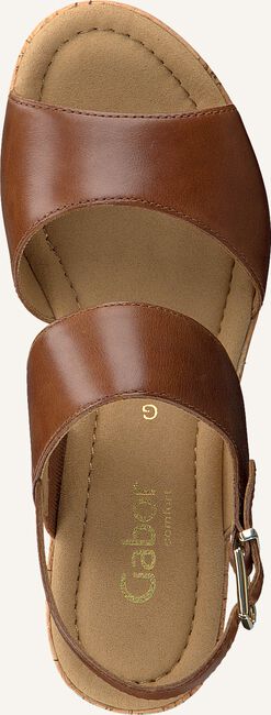 Cognac GABOR Platte sandalen 777.1 Cognac GABOR Platte sandalen 777.1 - large