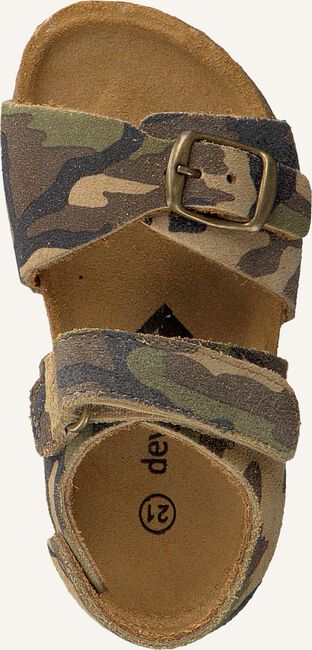 Groene DEVELAB Platte sandalen 48089 Groene DEVELAB Platte sandalen 48089 - large