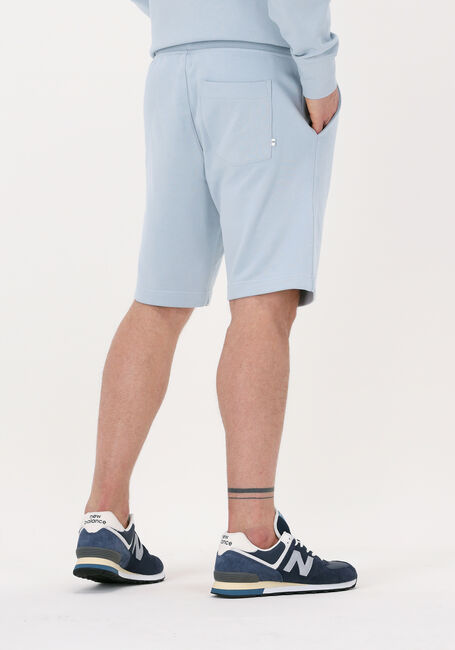Lichtblauwe SELECTED HOMME Korte broek SLHBALE340 SWEAT SHORTS - large