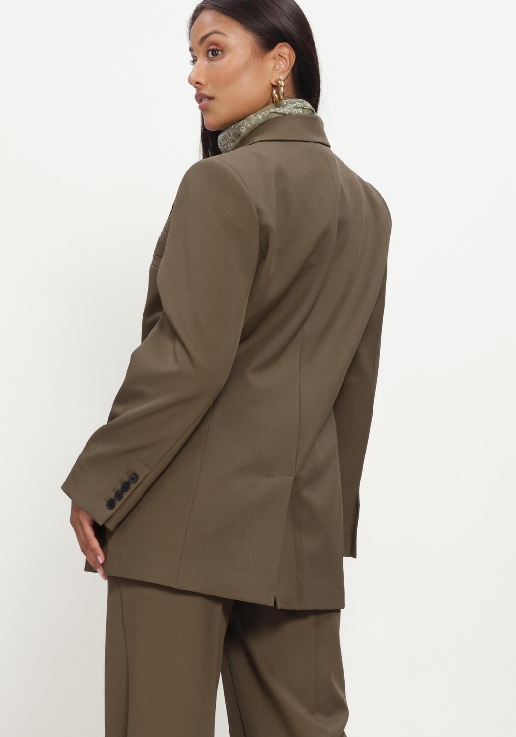 Donkergroene HAUTE L'AMITI&Eacute; Blazer PREMIERE HOOK BLAZER - large