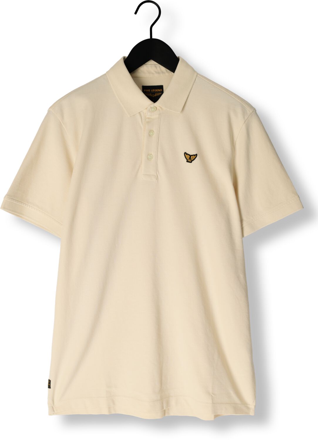 PME LEGEND Heren Polo's & T-shirts Pique Garment Dye Beige