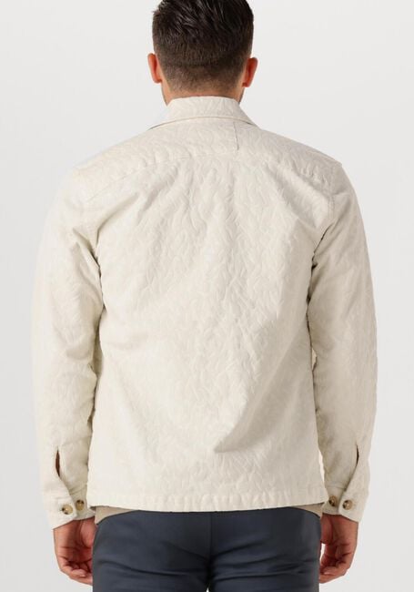Ecru CAST IRON Overshirts RIBCORD TONAL PRINT - large