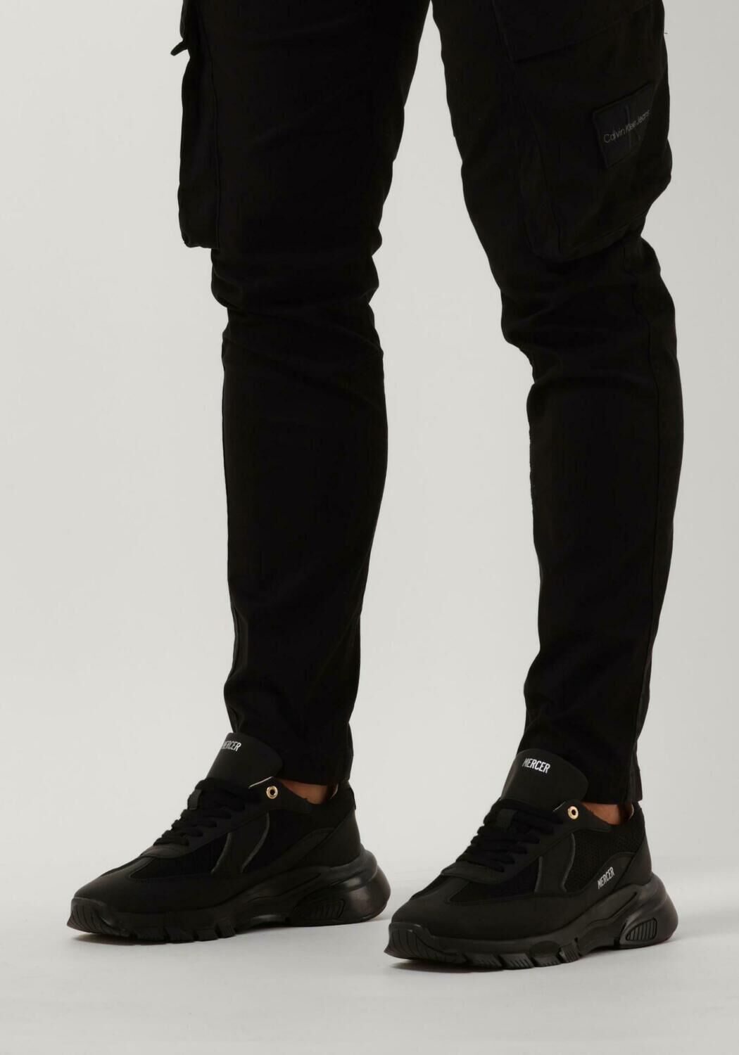 Zwarte MERCER AMSTERDAM Lage sneakers WOOSTER 2.5 HEREN | Omoda