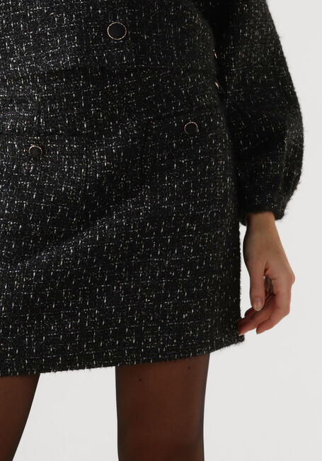 Zwarte NUKUS Minirok ALISA SKIRT LUREX - large