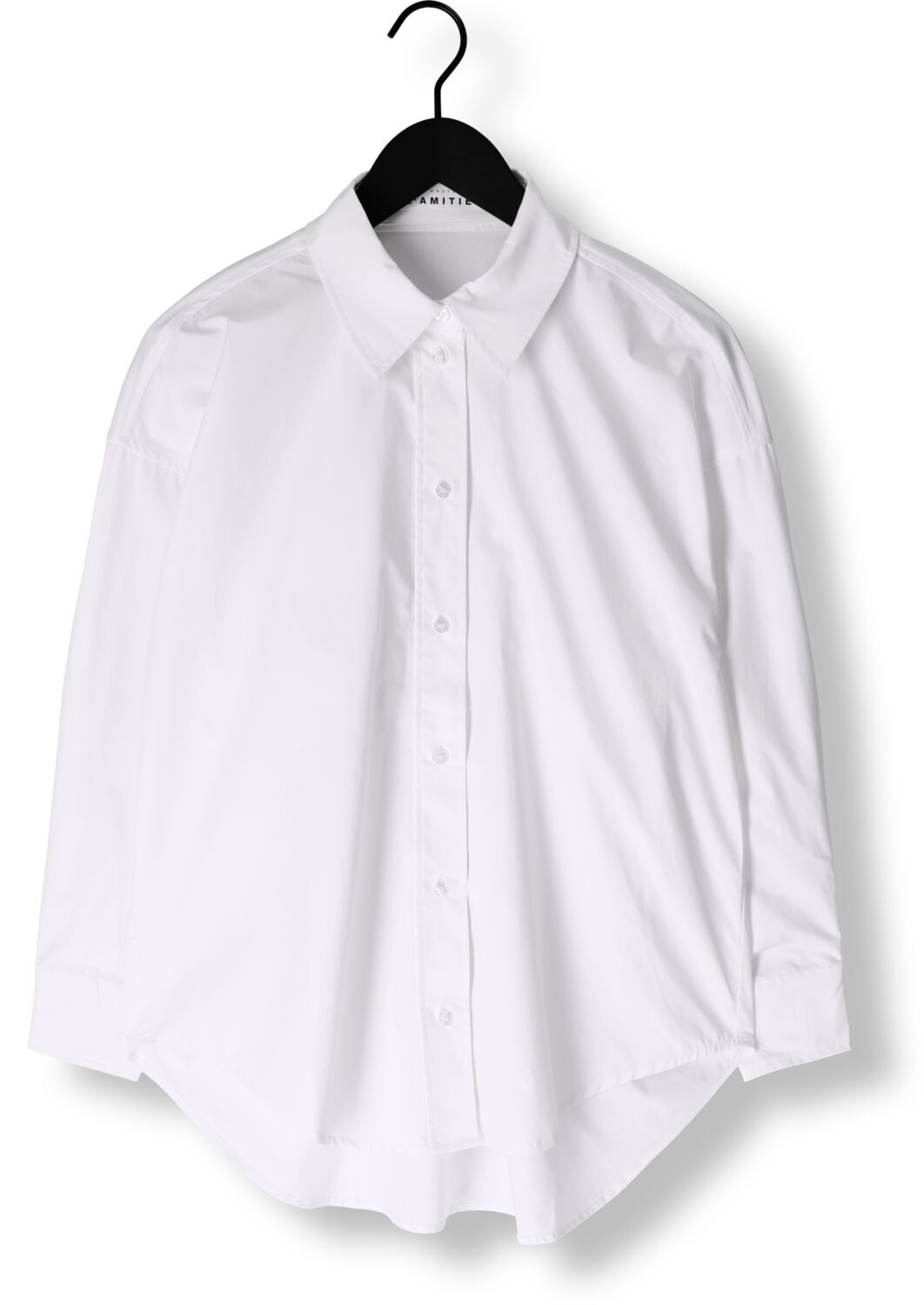HAUTE L'AMITIÉ Dames Blouses Twist Bow Shirt Wit