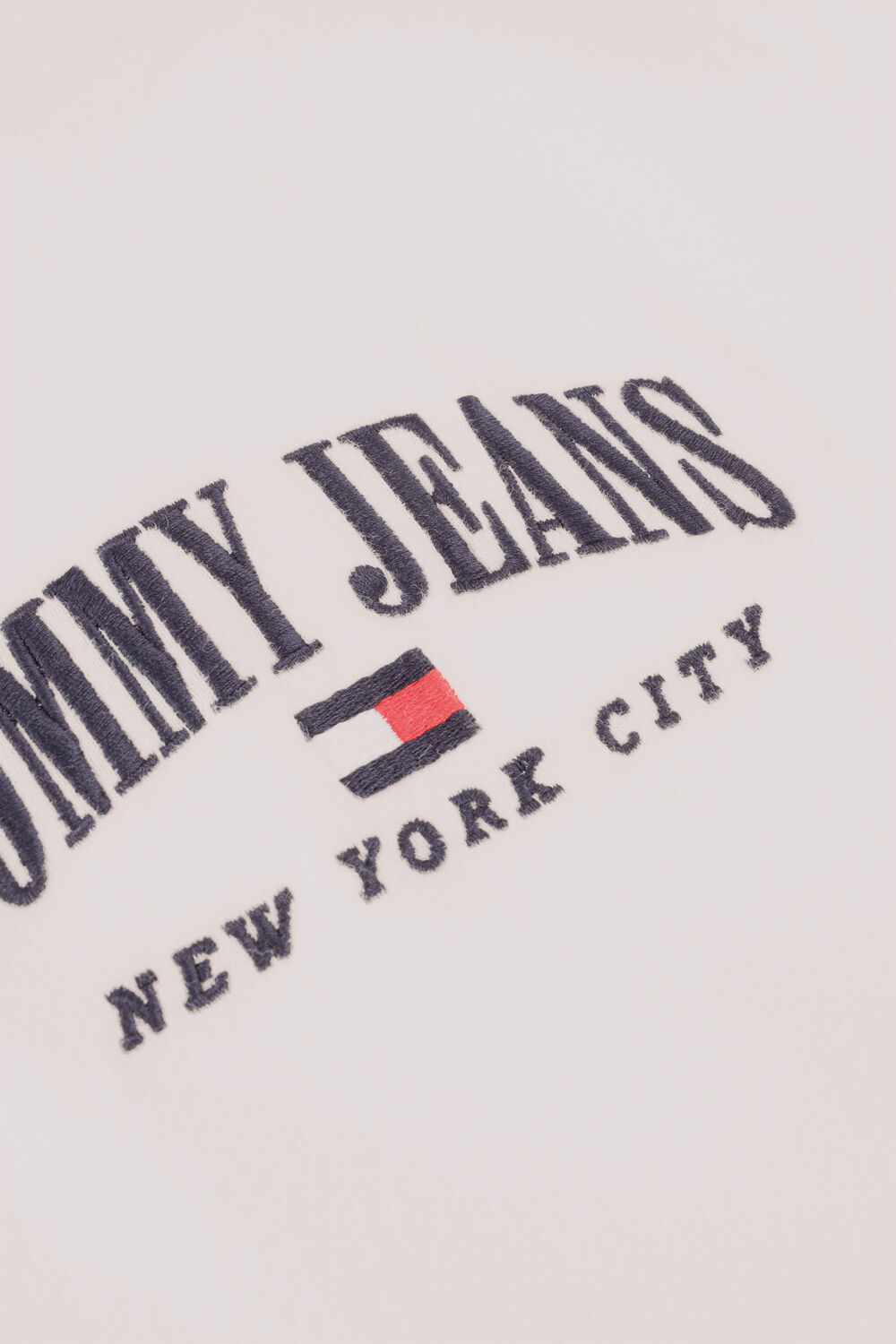 Gebroken wit TOMMY JEANS T-shirt TJM CLSC SMALL VARSITY TEE - large