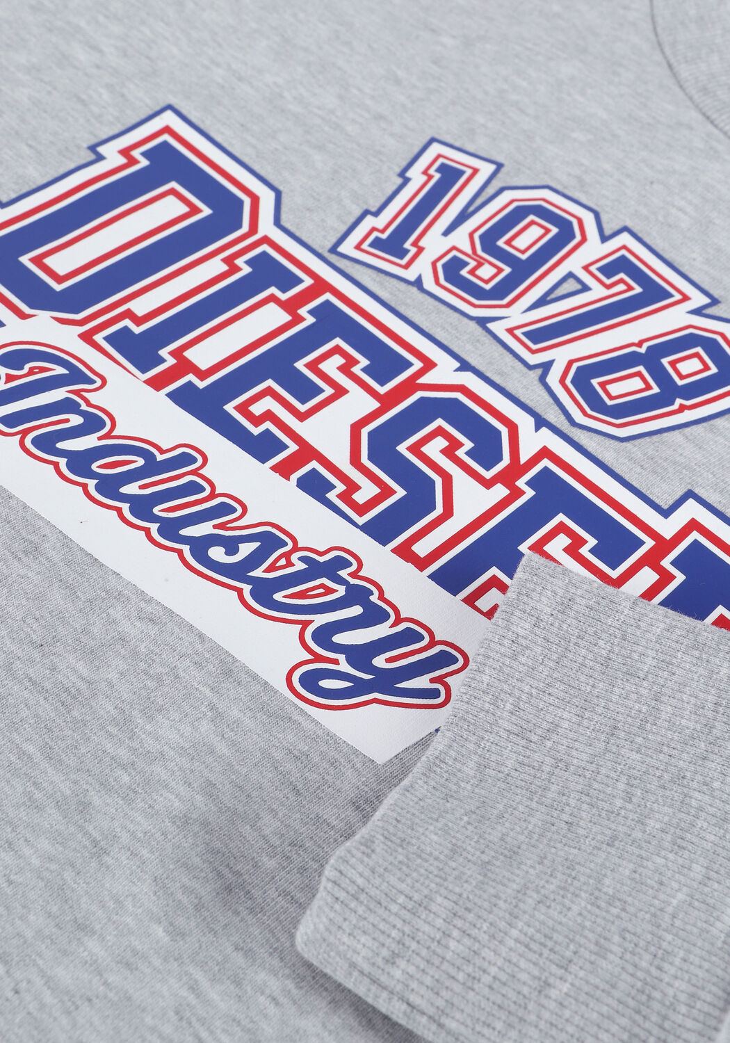 Grijze DIESEL Sweater S-GIRK-K22 - large