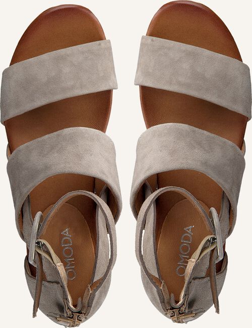 Taupe OMODA Platte sandalen 722016 Taupe OMODA Platte sandalen 722016 - large
