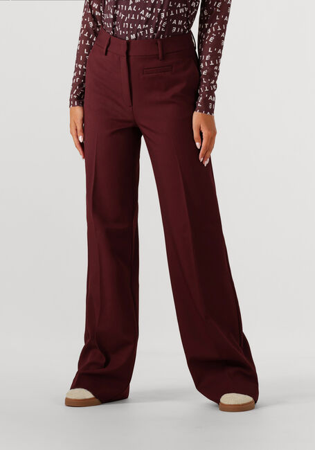 Bordeaux HAUTE L'AMITIÉ Pantalon PREMIERE PLAIN TALL PANT - large