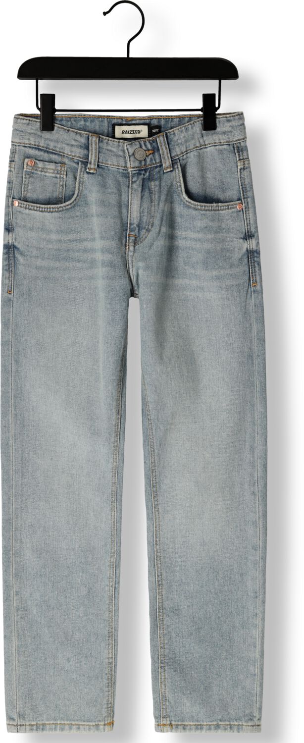 Raizzed straight fit regular waist jeans light blue denim