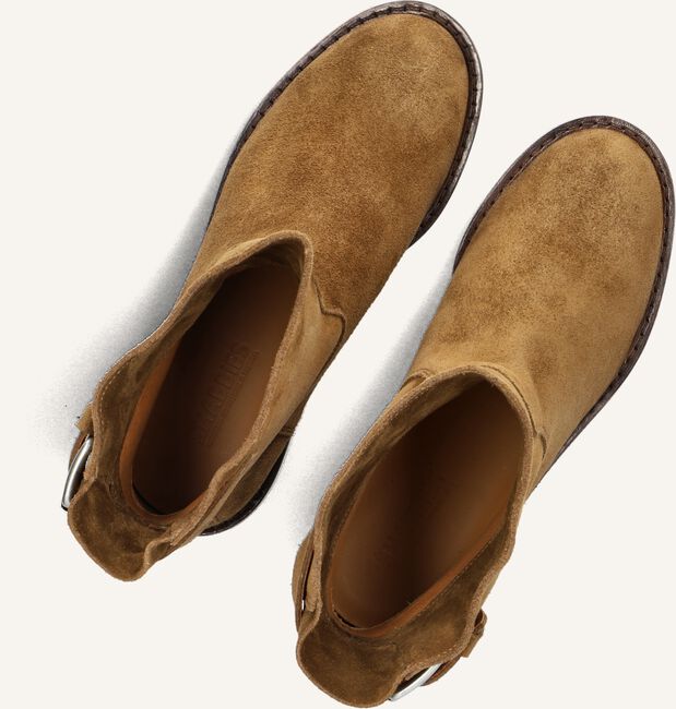 Cognac SHABBIES Enkelboots ALYD Cognac SHABBIES Enkelboots ALYD - large