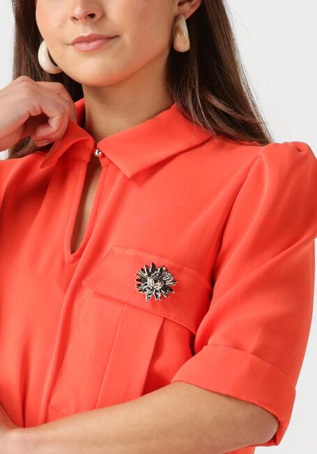 Oranje CAROLINE BISS Mini jurk 1120 - large