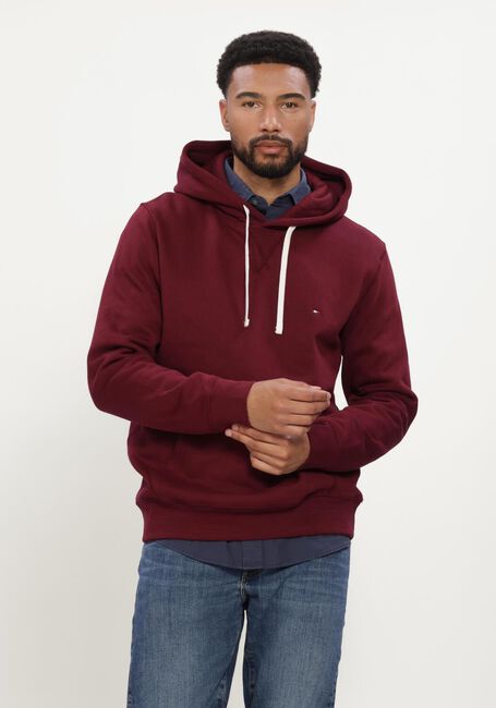 Bordeaux TOMMY HILFIGER Sweater ESS SEASONAL FLEECE HOODY - large