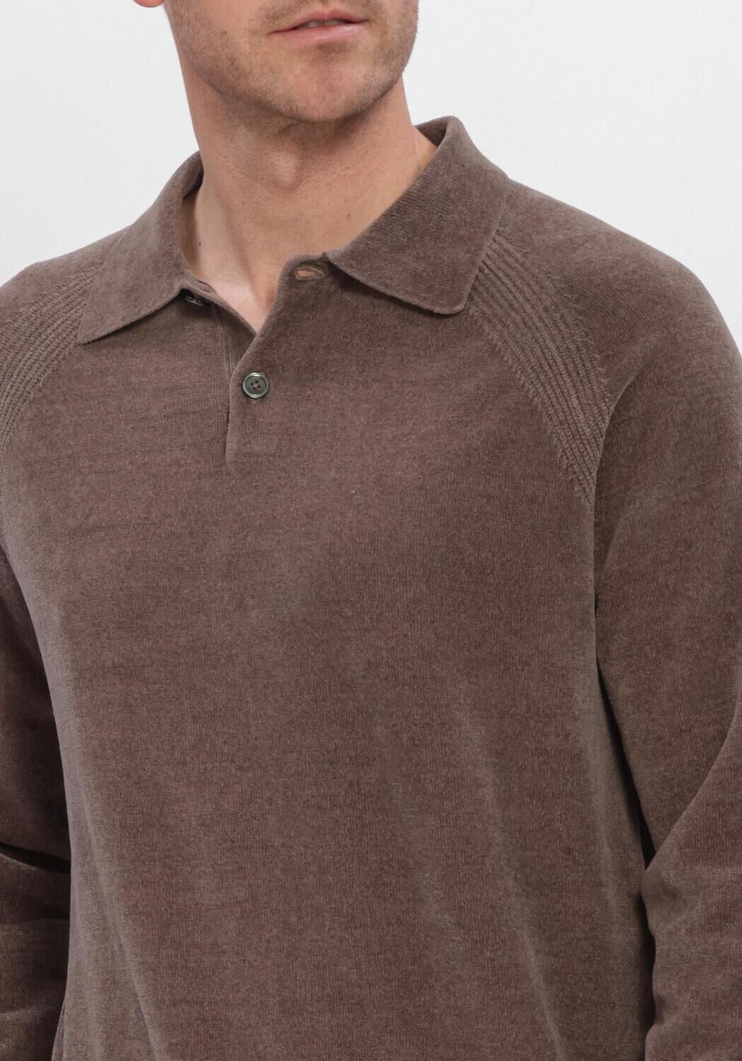 Bruine PROFUOMO Trui CHENILLE - large