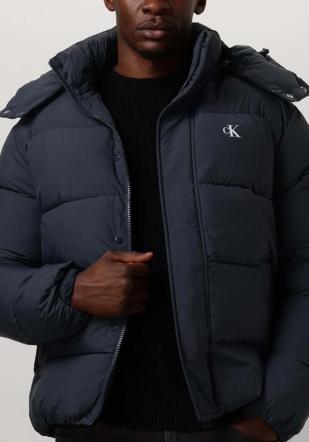 CALVIN KLEIN Heren Jassen Essentials Non Down Jacket Blauw
