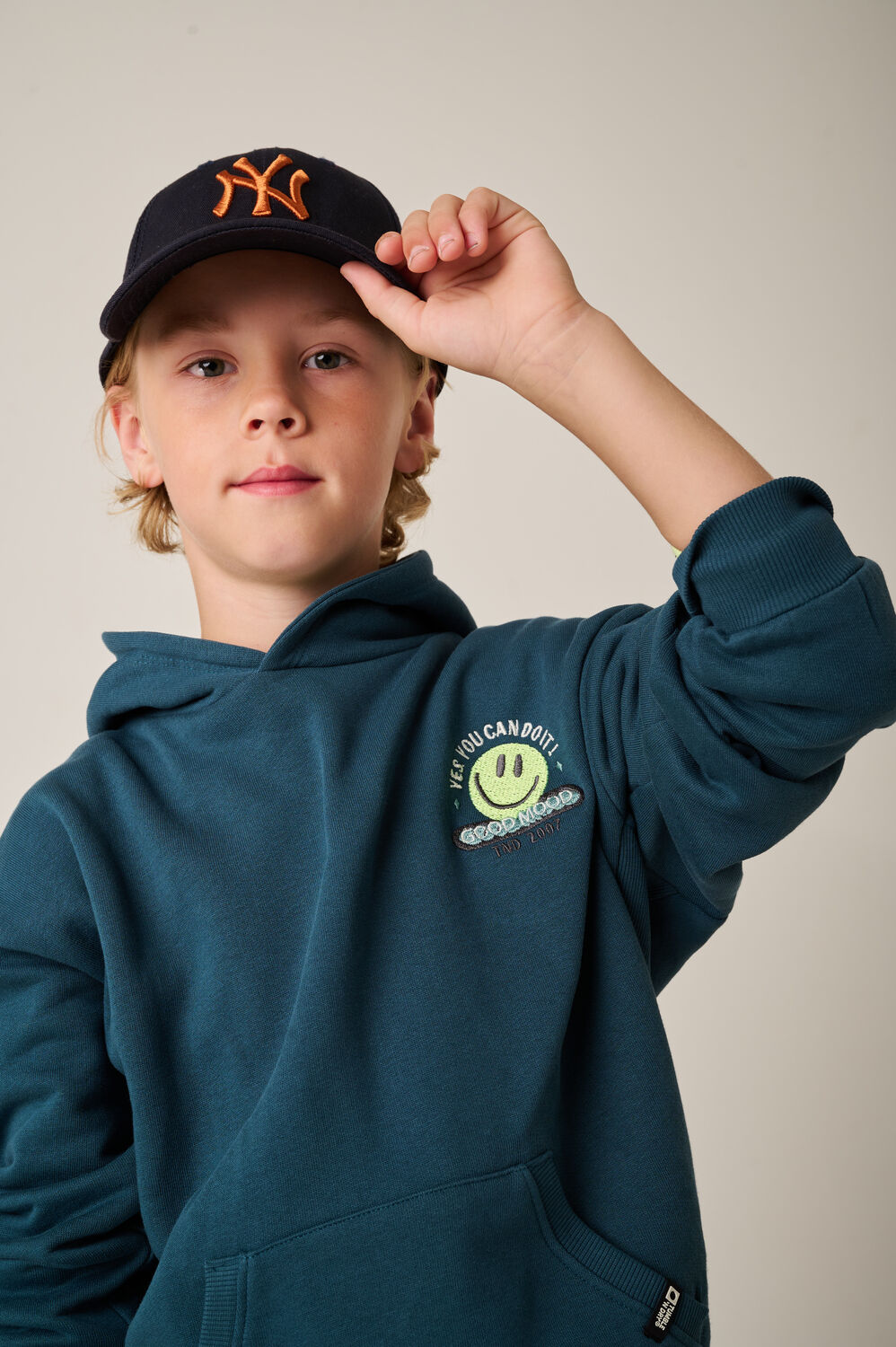 Donkergroene TUMBLE 'N DRY Sweater SHOOTER - large