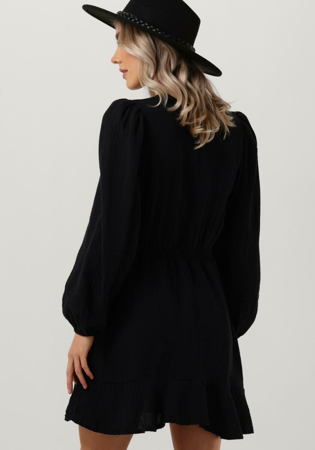 Zwarte new arrivals wrap dress