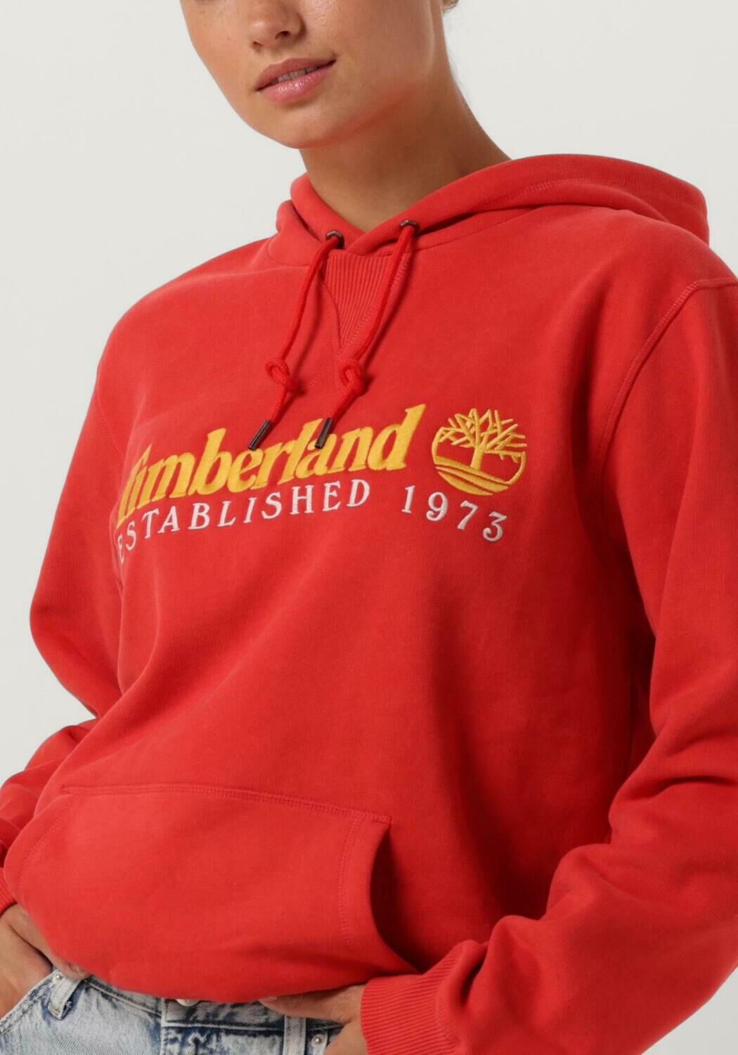 TIMBERLAND Dames Truien & Vesten Ls 50th Anniversary Rood