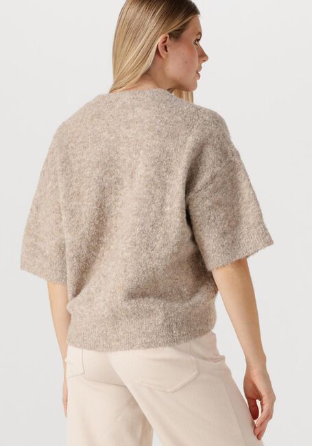 Beige STUDIO AR Trui JESSICA BOUCLE KNIT - large