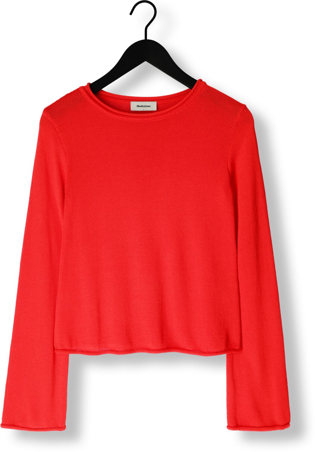 MODSTRÖM Modström Dames Tops & T-shirts Ivonnemd Flared O-neck Rood