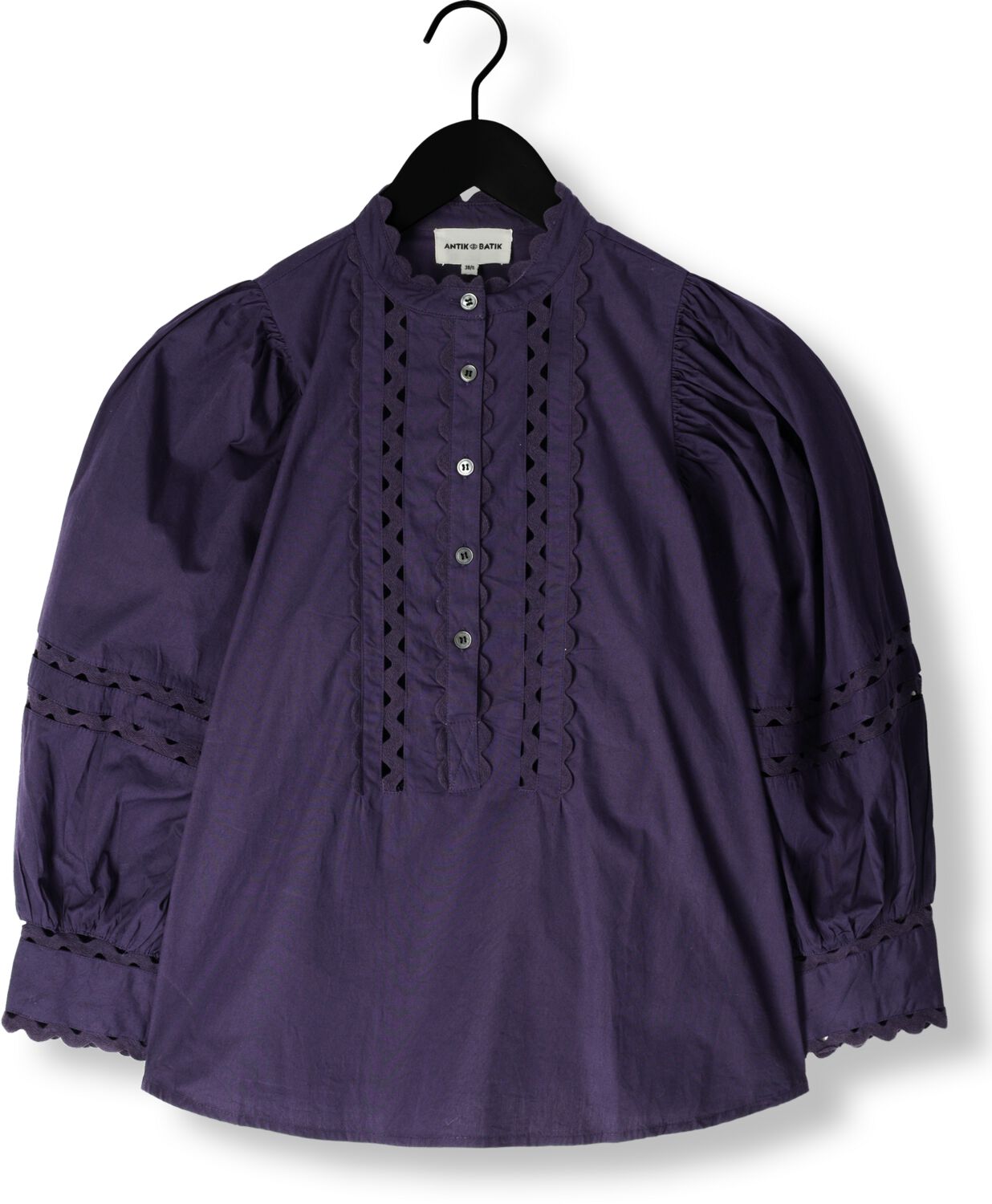ANTIK BATIK Dames Blouses Romie Blouse Paars