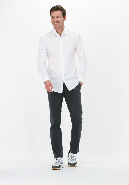 Witte BOSS BLACK Klassiek overhemd H-HANK-KENT0C1-214 - large