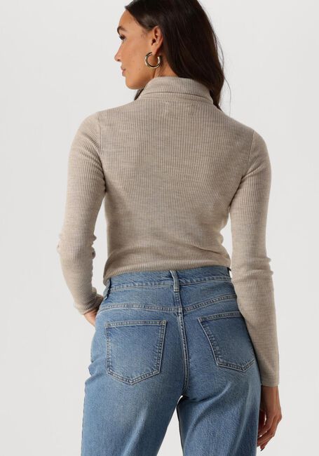 Beige MSCH COPENHAGEN Coltrui MSCHRIGMOR AVALINA RIB R PULLOVER - large