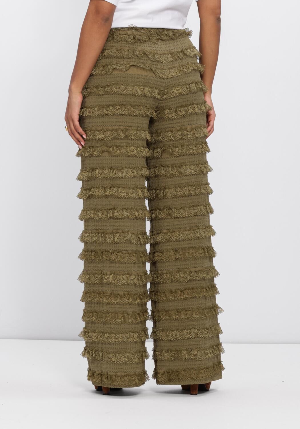 Groene HARPER & YVE Broeken LO-PA - large