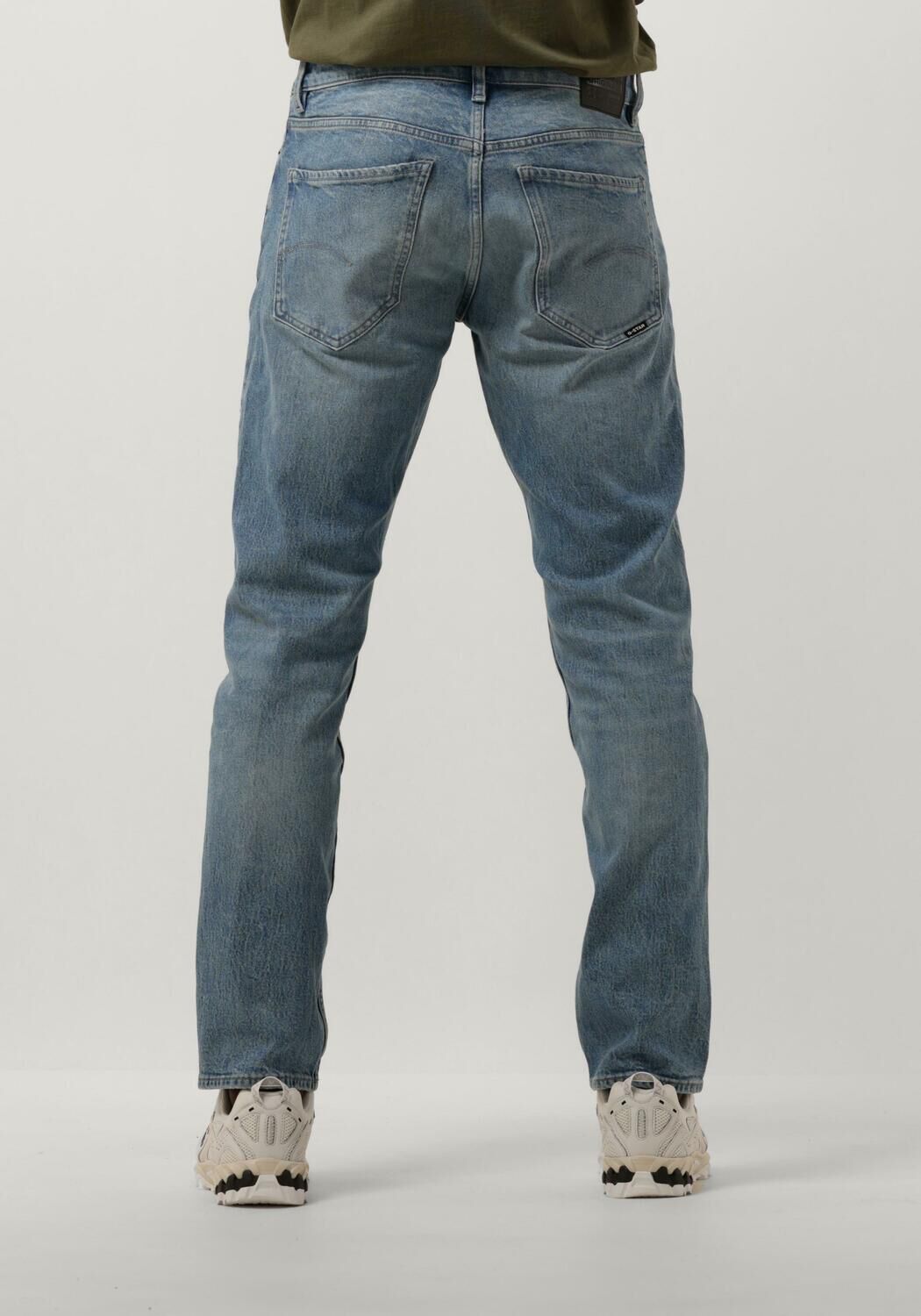 G-STAR RAW Heren Jeans Mosa Straight Blauw