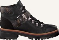 Zwarte GUESS Veterboots IRVIN - medium