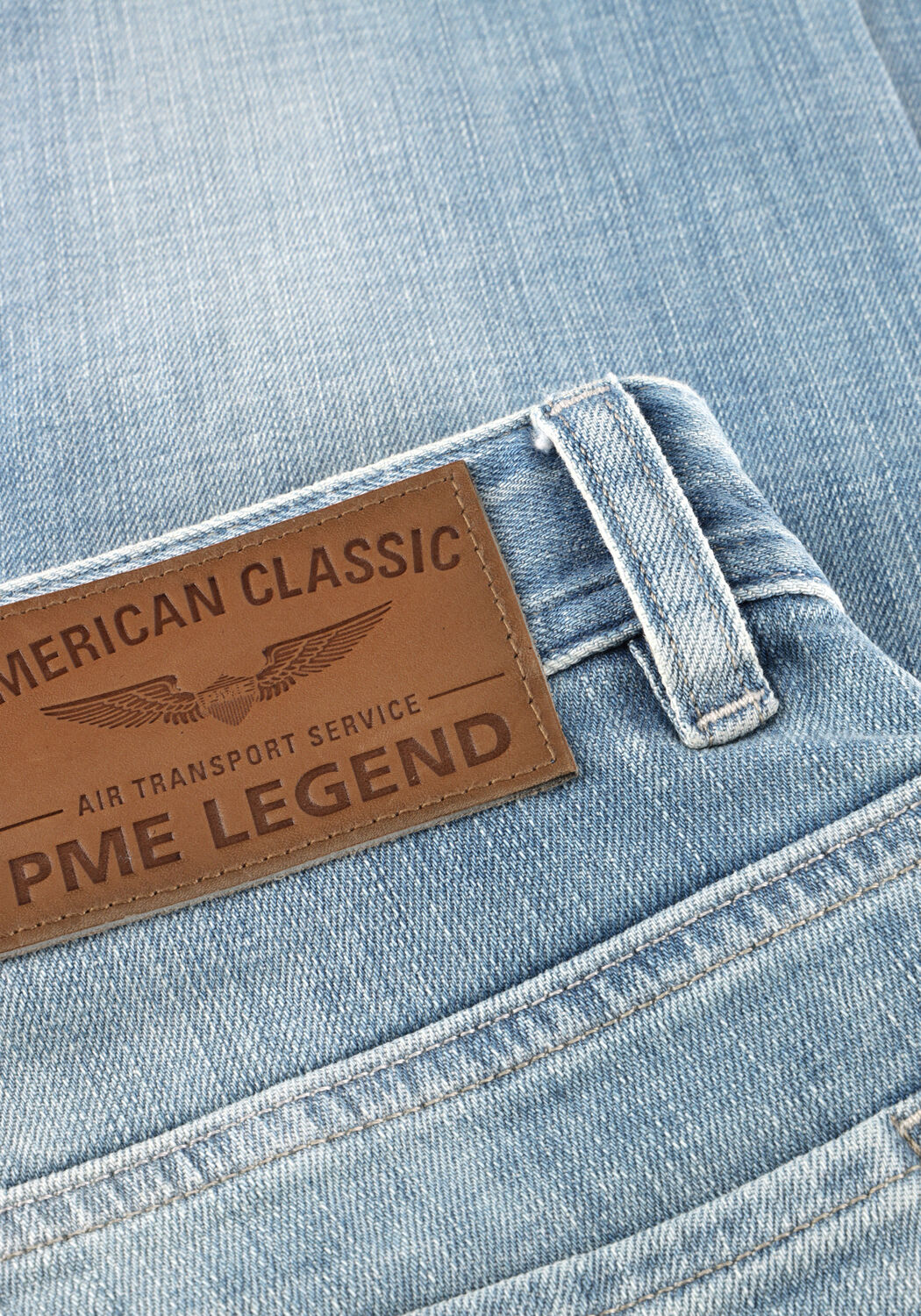 Blauwe PME LEGEND Straight leg jeans WINGLOAD - large