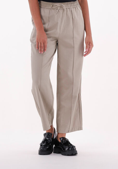 Beige MSCH COPENHAGEN Pantalon VISILLA ANKLE PANTS - large