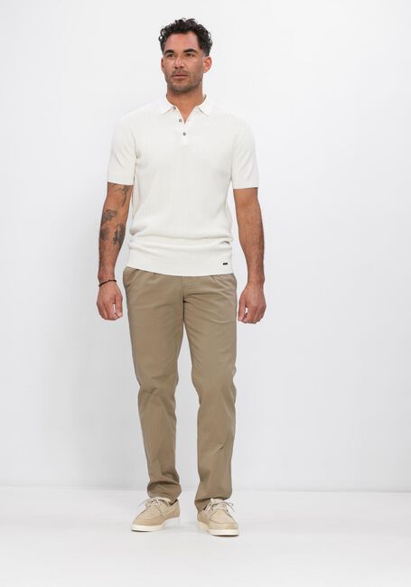 Ecru GENTILUOMO Polo POLO 3 BUTTONS SS - large