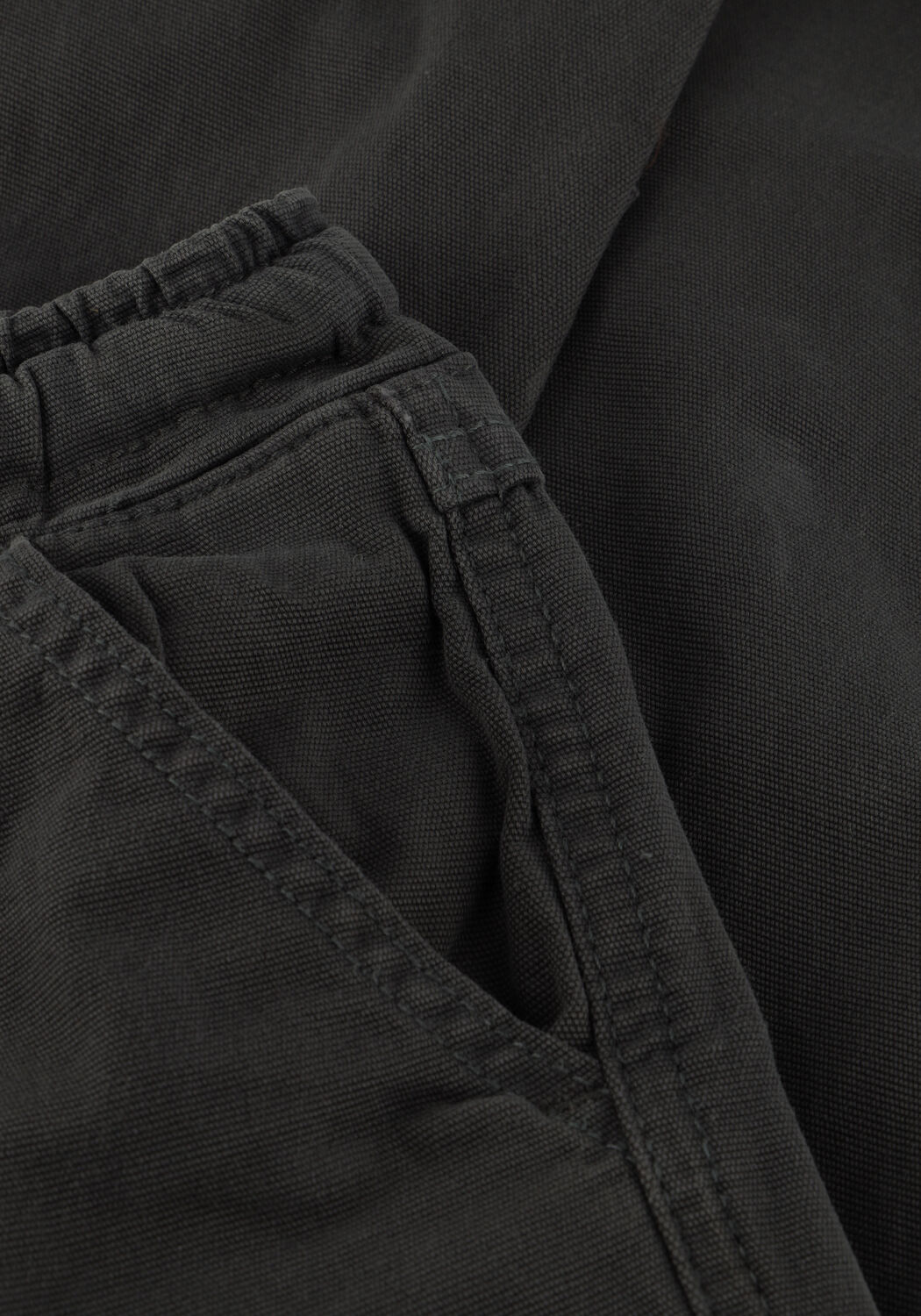 Donkergrijze DAILY7 Joggingbroek CANVAS PARACHUTE PANTS - large