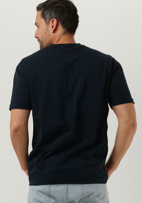 Donkerblauwe DRYKORN T-shirt THILO 520003 - large
