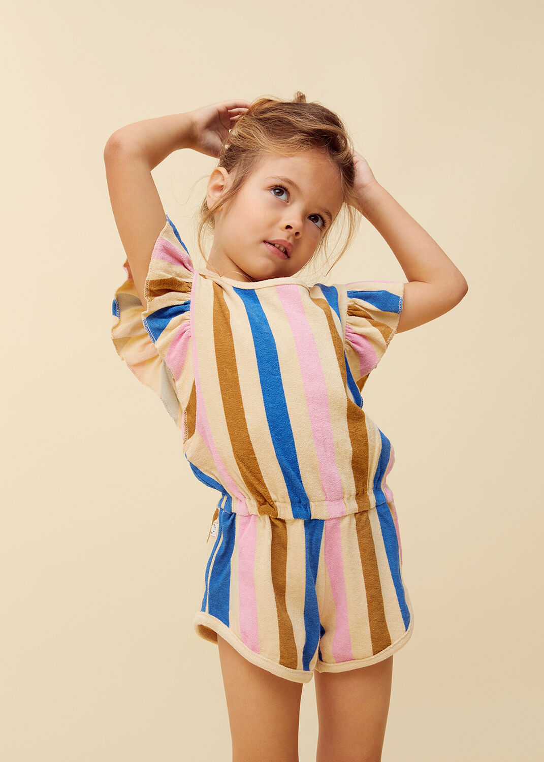 Multi Sproet & Sprout Playsuits RUFFLE JUMPSUIT - large