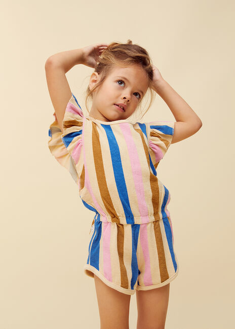 Multi Sproet & Sprout Playsuits RUFFLE JUMPSUIT - large